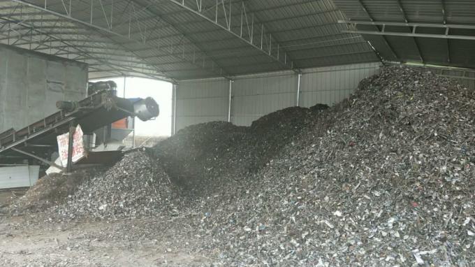 1500KW स्क्रैप मेटल क्रशर, मिनी स्क्रैप मेटल श्रेडर 6