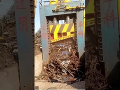चीन हाइड्रोलिक हेवी ड्यूटी गैन्ट्री शीयर, स्क्रैप धातु काटने की मशीन