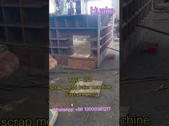 250 टन की पावर स्क्रैप स्टील बॉलर मशीन