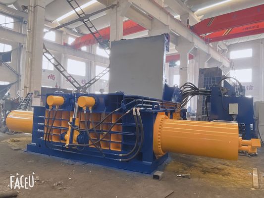 खरीदें सीई आईएसओ 9001 स्क्रैप मेटल बैलिंग मशीन डिवाइस 380V प्रेस बॉक्स 3000*2500*1300 मिमी online manufacture